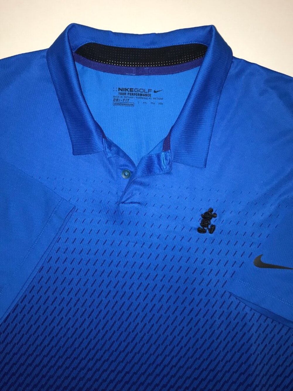 Men's Nike Dri Fit Mickey Mouse Polo Shirt- Size: 2XL (684659)